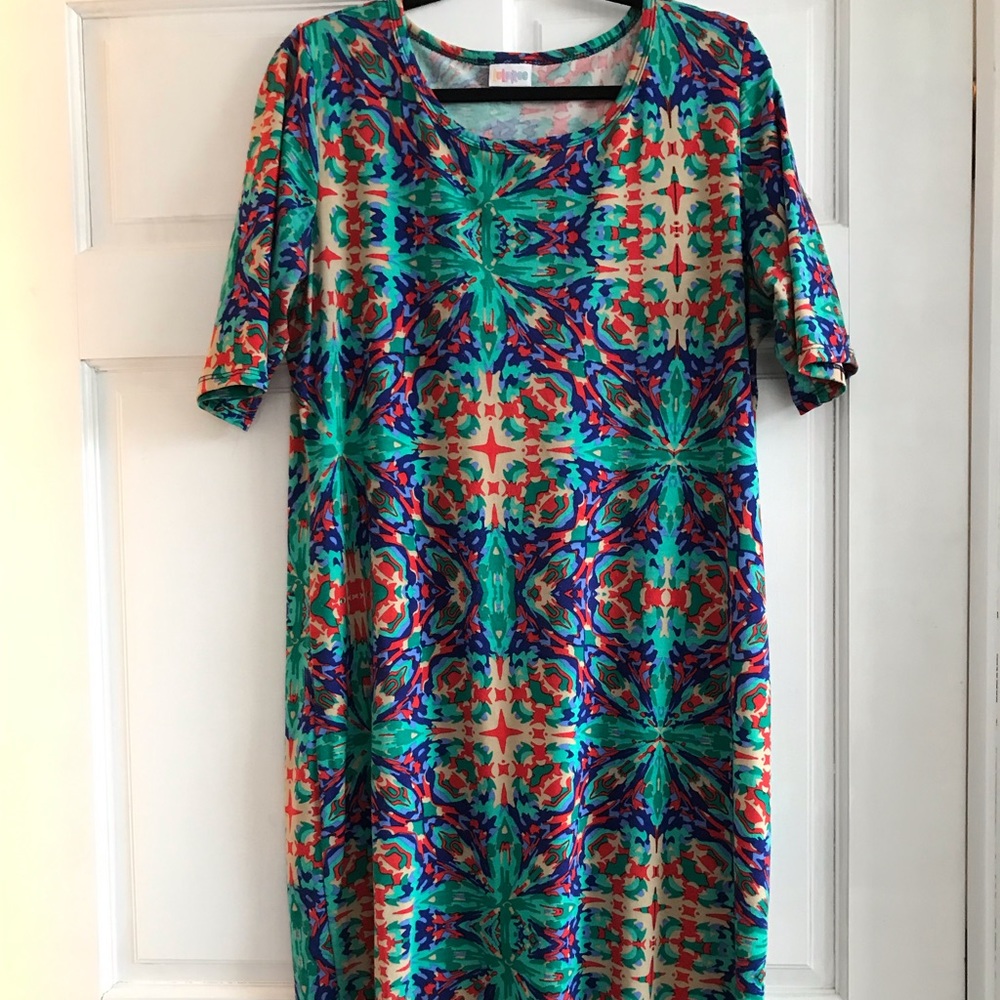 EUC LuLaRoe - Julia dress - Size 2XL